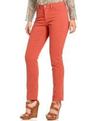 NWT Woman's NYDJ Not Your Daughter's Jeans SHERI Skinny Jeans Venetian Rose