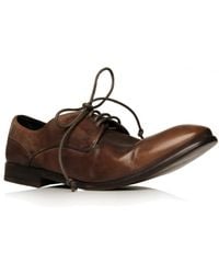 H by Hudson Dylan Derby Shoes - Brown