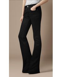 Burberry Chelsea Black Bootcut Jeans