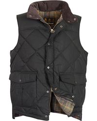 Barbour Wax Feather Gilet Black Barbour Wax Feather Gilet Black