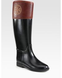 tory burch rain boots size 7