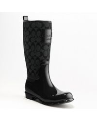 Women's COACH Wellington and rain boots from $95 | Lyst