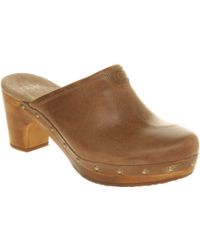 ugg leather clogs