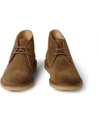 A.P.C. Suede Desert Boots - Brown