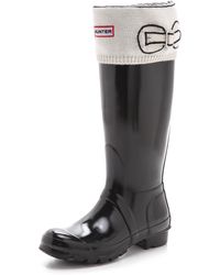 hunter socks long boots
