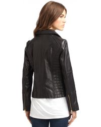 via spiga leather jacket