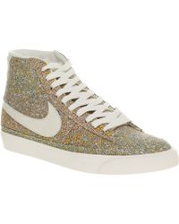nike floral high tops