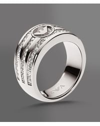 Emporio Armani Rings for Women | Online Sale up to 57% off | Lyst