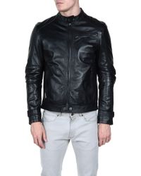 calvin klein lamb leather jacket