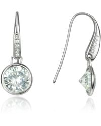 Women S Dkny Earrings Online Dkny Crystal Drop Earrings Lyst