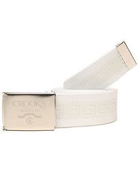 crooks and castles belt