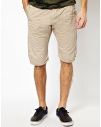 tapered cargo shorts