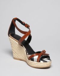 burberry wedge espadrilles