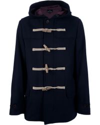 PS by Paul Smith Duffle Coat - Blue