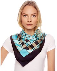 mk silk scarf