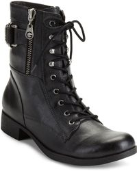 g by guess boots black