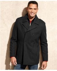 kenneth cole peacoat mens