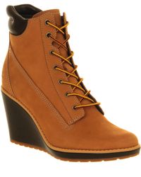 timberland wedge shoes
