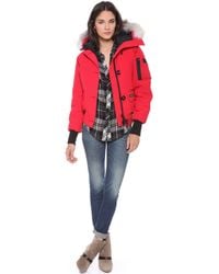 canada goose red bomber canada goose red bomber