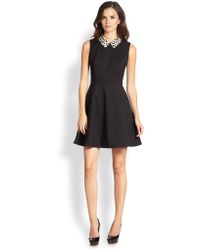 kate spade black cocktail dress