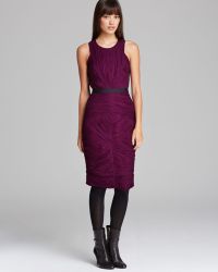 burberry purple dress