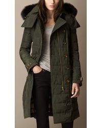 burberry womens parka