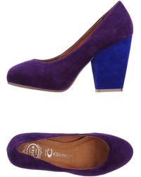 jeffrey campbell purple heels