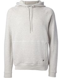 Marc Jacobs Silk And Cashmere Hoodie in Gray for Men (Stone Grey) | Lyst