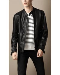 Men's Burberry Leather jackets from $1,495 | Lyst