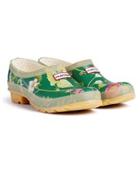 hunter garden clogs