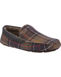 barbour holton slippers