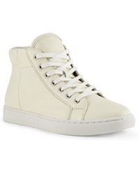 ralph lauren leather trainers womens