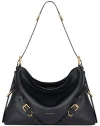 Givenchy - Voyou Medium Shiny Leather Bag - Lyst