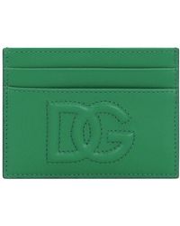 Dolce & Gabbana - Dg Logo Card Holder - Lyst