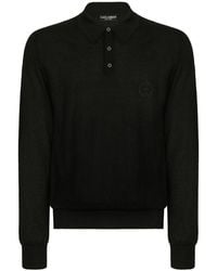 Dolce & Gabbana - Cashmere Polo-style Sweater - Lyst