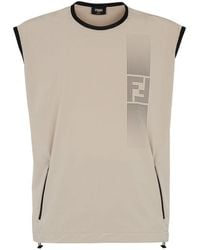 Fendi - Slim-Fit T-Shirt With Short Sleeves - Lyst