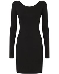 Dolce & Gabbana - Short Full Milano Dress With Cut-out Detail - Lyst