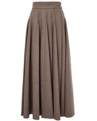Max Mara - Bellico Maxi Skirt - Lyst