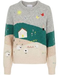 Molli - Rundhalspullover Frida - Lyst