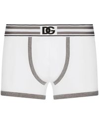 Dolce & Gabbana - Regular-fit Stretch Jersey Boxers - Lyst