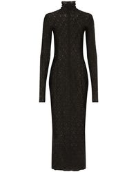 Dolce & Gabbana - Tulle Calf-length Dress - Lyst
