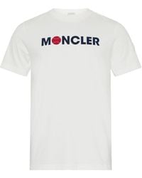 Moncler - Short-Sleeve T-Shirt With Logo - Lyst