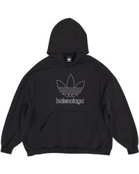 Balenciaga - / Adidas - Sweatshirt mit Kapuze - Lyst