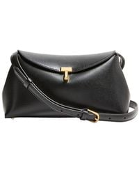 TOTEME - Leder Clutch-Tasche T-Lock - Lyst
