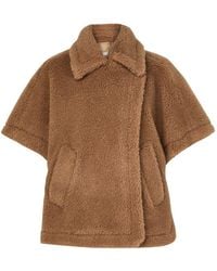 Max Mara - Tebe Teddy Cape - Lyst
