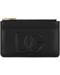 Dolce & Gabbana - Medium Dg Logo Card Holder - Lyst