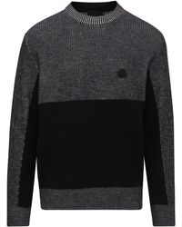 Moncler - Pull col rond - Lyst