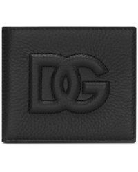 Dolce & Gabbana - Portefeuille à deux volets avec logo DG - Lyst
