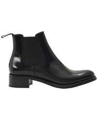 church's black chelsea boots