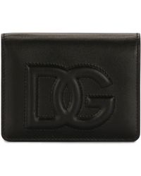 Dolce & Gabbana - Kontinentale Brieftasche mit DG-Logo - Lyst